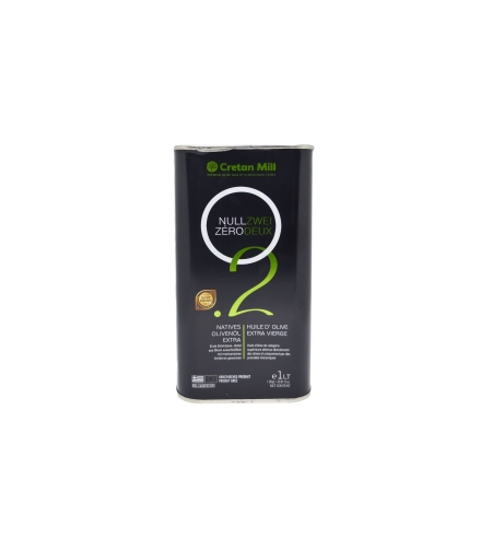 CRETAN MILL Ulei de Măsline Extravirgin <br> 0,2 ZERO TWO 1 L