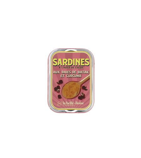 Sardine cu fructe de Batak și turmeric