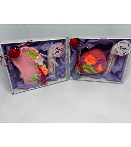 Set Cadou de Mărțișor White Lily Naturals – Happy Spring Care