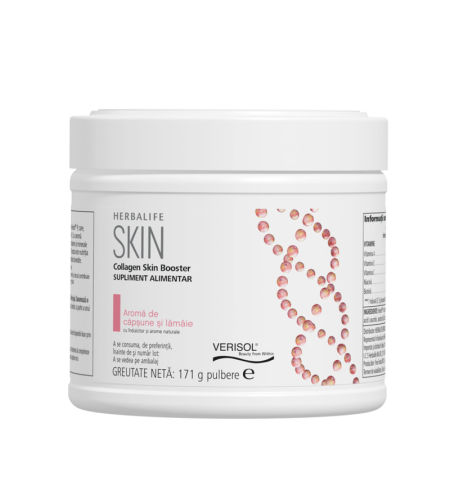 Collagen SKIN Booster Căpșune și lămâie 171 g