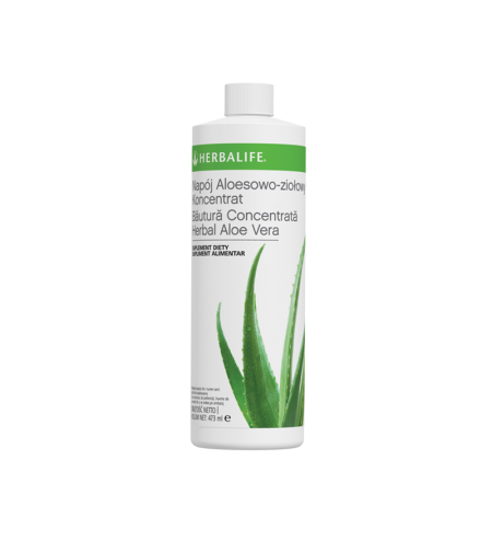 Băutură Concentrată Herbal Aloe Vera Original 473ml