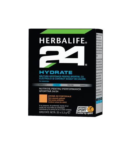 Herbalife24 Hydrate aromă de portocale 20 de pliculețe