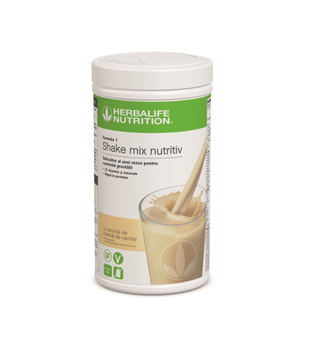 Shake-ul Formula 1 Cremă de vanilie 550g