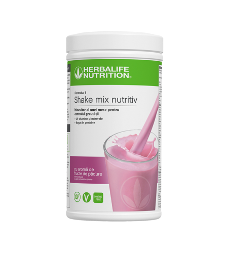 Shake-ul Formula 1 Fructe de pădure 550g