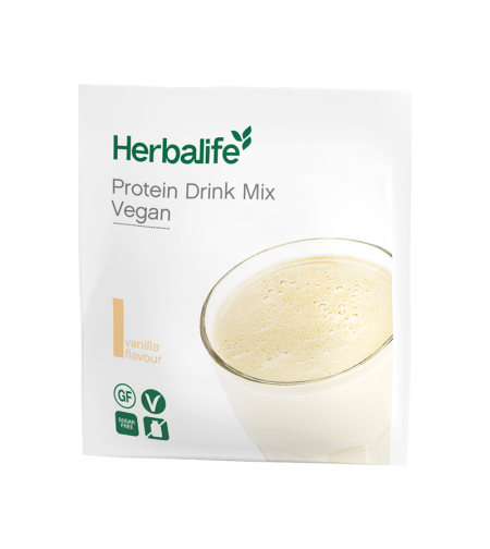 Protein Drink Mix Vegan Vanilie Pachet de 7 pliculețe