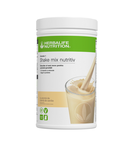 Shake-ul Formula 1 Cremă de vanilie 780g