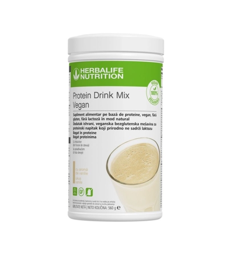 Protein Drink Mix Vegan Vanilie 550g