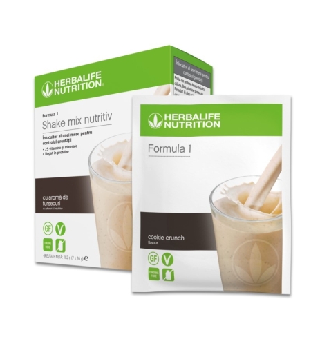 Shake-ul Formula 1 Fursecuri crocante Pachet de 7 pliculețe