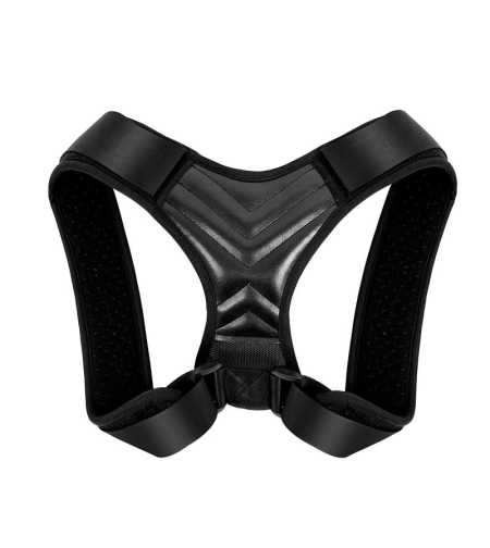 Aparatoare pentru spate Neo™, functie de sustinere si indreptare postura, suport ortopedic, marime reglabila, bretele ajustabile, unisex, material textil, negru