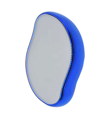 Dispozitiv de Epilare prin Frecare Neo™ Epyl®, Portabil, Reutilizabil, Fara Durere, Cristal, Albastru Inchis