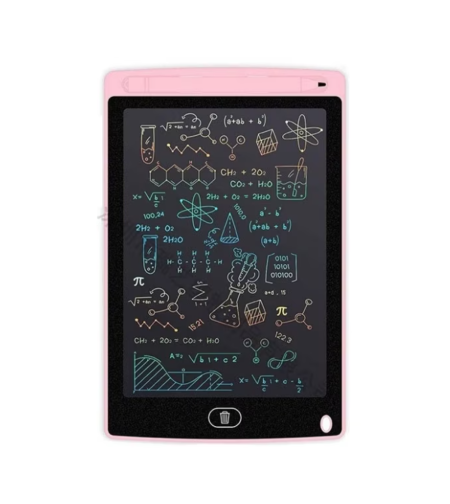 Tableta Digitala Color 12 inch, de Scris si Desenat cu Ecran LCD, pentru Copii, 29 cm, Roz, Neo™