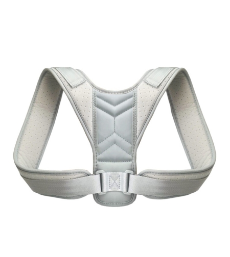 Corector de postura Ham Gri ajustabil, Nylon, Gri, XL, Neo™