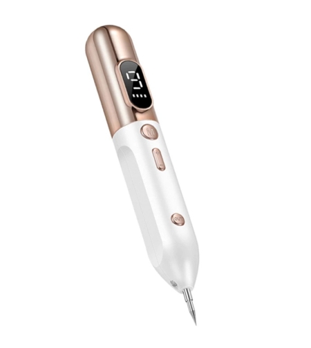 Aparat Plasma Pen Neo™ Skin®, Indepartare Negi, Pete, Alunite, Cicatrici, Tatuaje, Pistruilor, Ecran LCD, Alb si Auriu