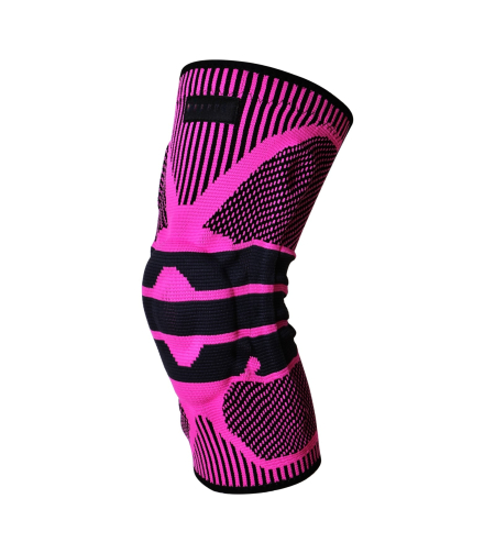 Aparatoare pentru genunchi Neo™, Mov, pentru Activitati Sportive, din Material Respirabil, cu Arcuri Metalice si Pernita Silicon, Marime XL