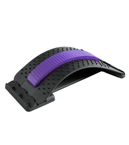 Dispozitiv indreptare spate, Plastic-Silicon, Marime universala, Negru/Mov, Neo™