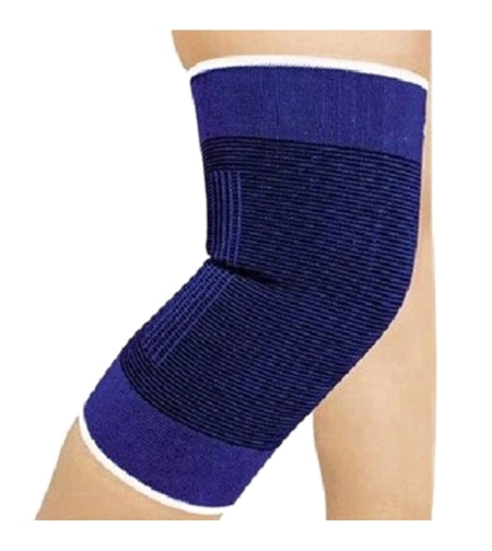 Set 2 Genunchiere Albastre Elastice compresive, amelioreaza durerile, efect de compresie, unisex, marime universala, culoare albastru, Neo™