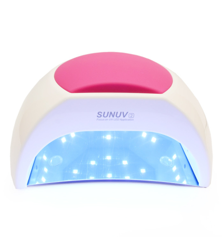 Lampa SunOne UV LED Hybrid 48W cu suport mana, Double Light LED - SUN2
