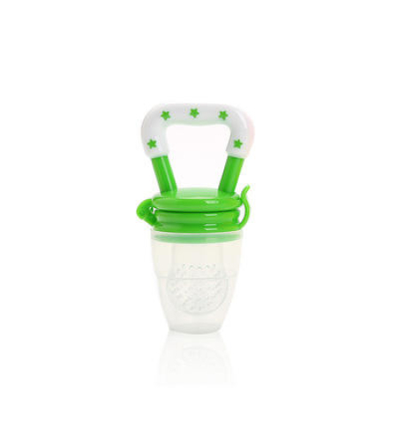 Suzeta cu compartiment pentru fructe si legume, Neo™ BbyBoom®, Silicon, fara BPA, Verde