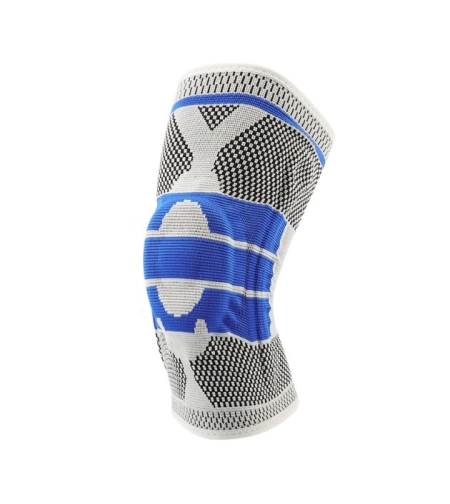Genunchiera Y, Neo™, pentru Activitati Sportive, din Material Respirabil, cu Arcuri Metalice, Pernita Silicon, XL
