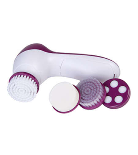Perie de masaj si curatare faciala Dr.Fuchs Cosmetics, 4 atasamente