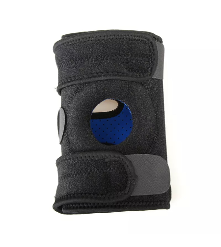 Aparatoare pentru genunchi Neo™, Ajustabila, cu rotula decupata, marime universala, Neagra