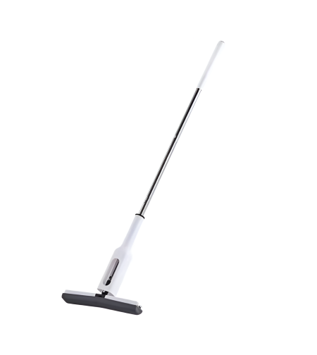 Mop Modern, Stoarcere Automata Rapida, Super absorbant, Curatenie Eficienta, Fara Efort, Design Ergonomic, Durabil, 126x32x5 cm, Alb, Neo™