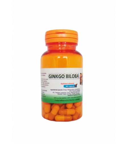 Ginkgo Biloba, 60 Capsule