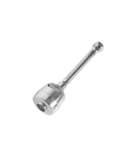 Aerator Neo™, Prelungitor, Rotire 360, 2 Moduri de Pulverizare, 18.5 CM, Argintiu