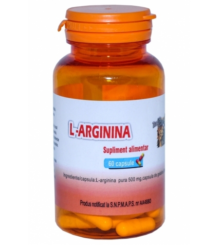 L-Arginina, 60 Capsule