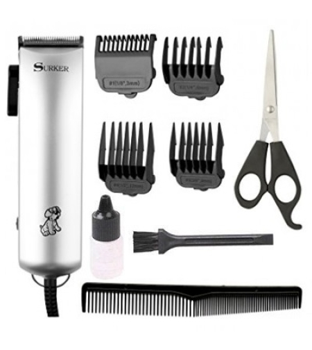 Masina Profesionala de Tuns Caini, Pisici sau Alte Animale,Surker SK-107, 10 W, 4 distantiere