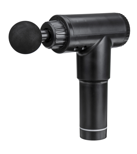 Pistol de masaj Gun Deep, Display LCD, 3200 RPM, 4000 mAh, Negru