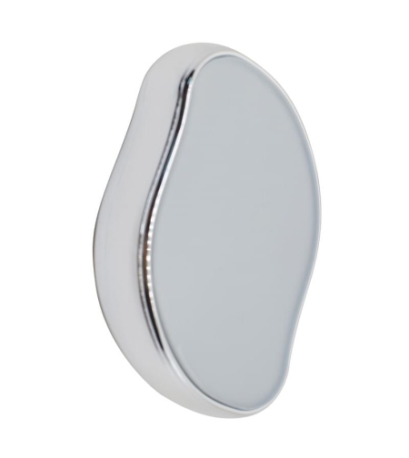 Piatra Nano Glass Onuvio®, pentru Epilat prin Frecare, Crystal Hair Eraser, microcristale, functie dulbla epilare si exfoliere, Argintiu