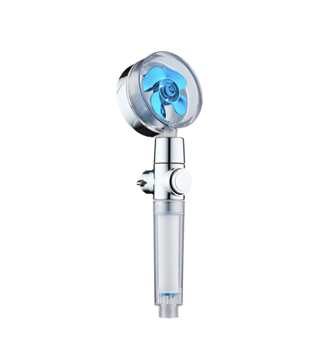 Cap de Dus cu Presiune Neo™, 360°, turbo Incorporat, Presiune reglabila, Albastru