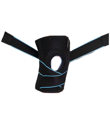 Aparatoare pentru genunchi Neo™, cu Bretele, ajustabila, 46 cm, Neagra