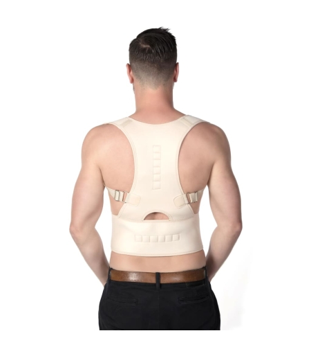 Curea sprijin spate, Neo™, Tesatura, L-XL, Alb