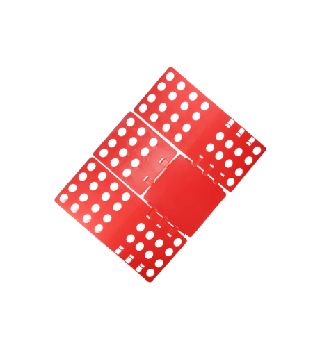 Dispozitiv Profesional pentru Impaturit Haine, Potrivit pentru Adulti, Marimile S/M/L/XL, Rosu, Neo™
