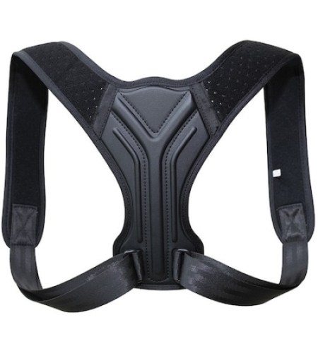 Aparatoare Neo™ pentru Spate cu functie de indreptare, Piele, Reglabil, XL, Negru