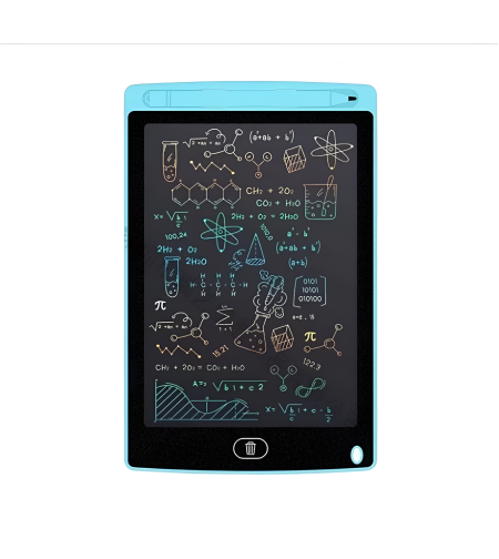 Tableta Digitala Color 12 inch, de Scris si Desenat cu Ecran LCD, pentru Copii, 29 cm, Albastru, Neo™