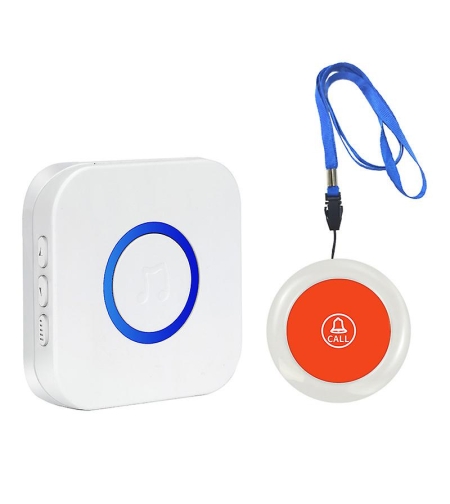Buton SOS de Panica pentru varstnici Neo™ Tuya®, Aplicatie Smart, fara WIFI, Alb