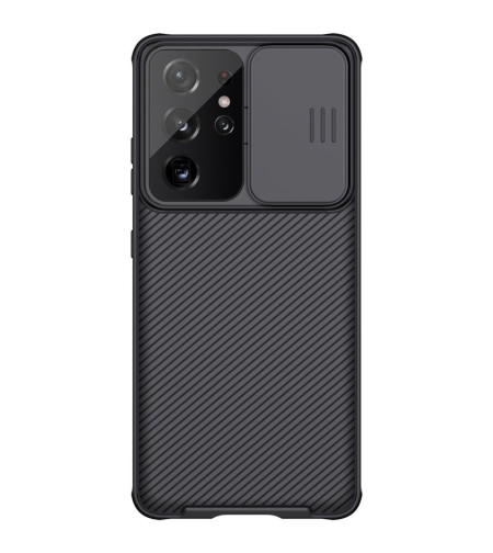 Husa pentru Samsung Galaxy S21 Ultra CamShield Pro Nillkin Neagra