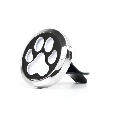 Odorizant Tip Difuzor Auto NEO™ pentru Difuzarea Pasiva a Uleiurilor Esentiale, model Dog FootPrint