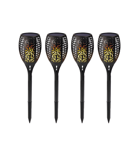 Set 4 buc Torta LED Solara Neo™, Efect de Flacara