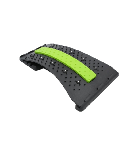 Aparatoare Neo™ Spate reglabila pentru intinderea si relaxarea muschilor, 38.5 x 12 x 25.5 cm, Negru/Verde