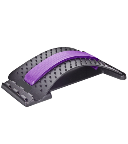 Dispozitiv de Masaj Lombar Neo™ cu Functie de Presopunctura si Stretching maxim 150 kg, Mov