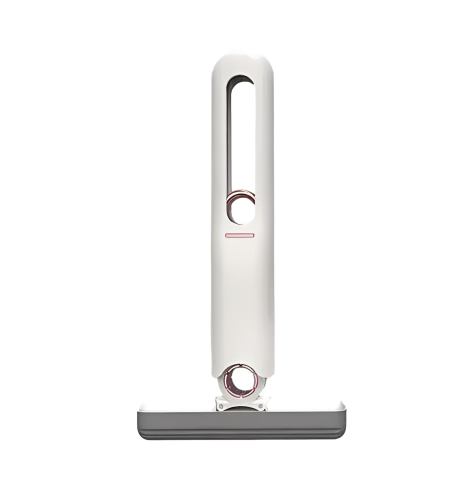 Mop de Mana, Mini-Portabil, cu Sistem de Stoarcere, Burete Absorbant, Multisuprafete si Geamuri, 29.5 x 15.5 cm, Alb, Neo™