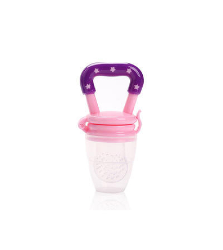 Suzeta cu compartiment pentru fructe si legume, Neo™ BbyBoom®, Silicon, fara BPA, Roz/Mov