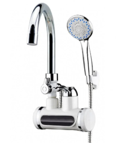 Robinet Electric Instant NEO™ cu Dus, Prindere in Chiuveta, cu Afisaj Digital, 3 KW, 2l / min