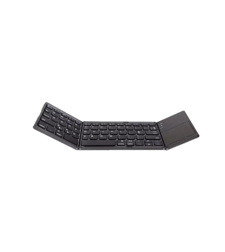Tastatura Bluetooth pliabila, compacta, wireless cu touchpad integrat