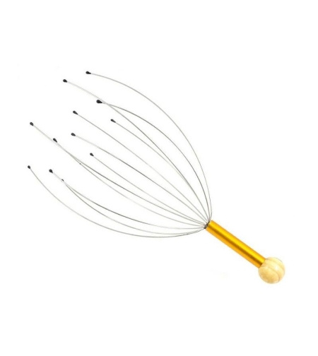 Aparat de masaj pentru zona capilara, ProCart, 12 picioruse metalice, antistres si relaxant