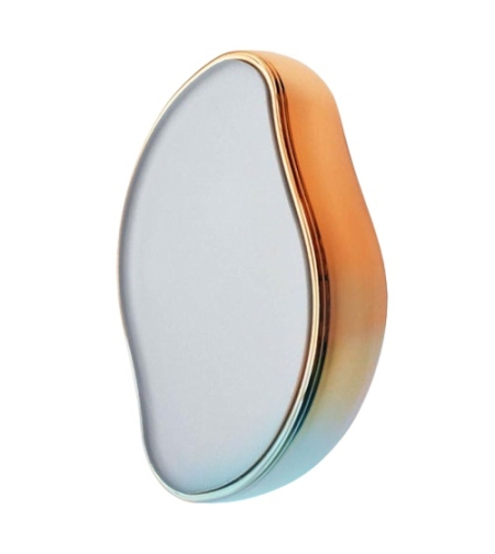 Dispozitiv de Epilare prin Frecare Neo™ Epyl®, Portabil, Reutilizabil, Fara Durere, Cristal, Auriu/Albastrui